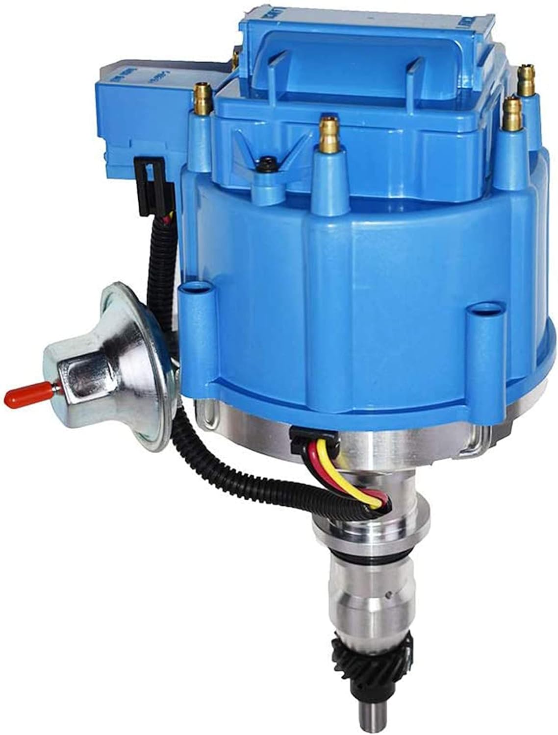 ford 352 engine swap on Amazon Com A Team Performance Hei Complete Distributor Straight 6 Cylinder 240 And 300 65k Coil Compatible With Ford F100 F150 F250 E100 E150 One Wire Installation Blue Cap Automotive