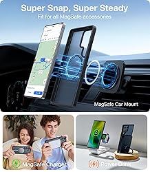 TORRAS Magnetic Shockproof for Samsung Galaxy S25