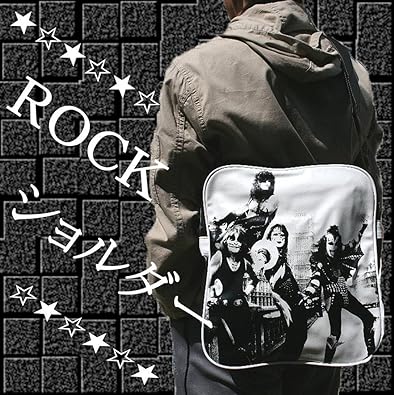 Amazon ゴリラ パンク ロック系ファッションのマストアイテム Kiss 厚手pvcショルダー Gorilla ゴリラ ショルダーバッグ