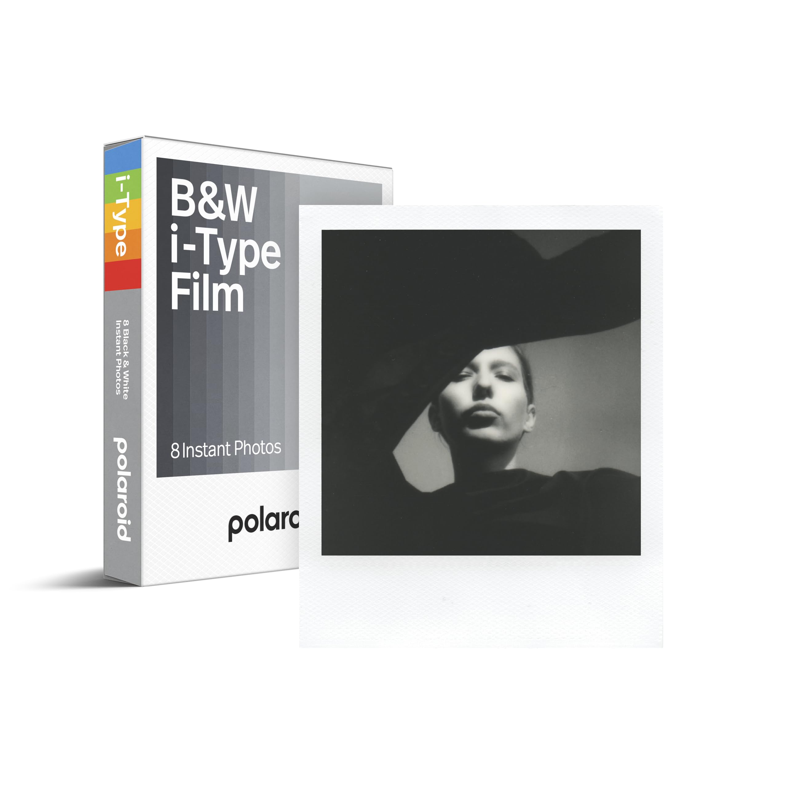 Polaroid 6001 B&W Film for I-Type (Packaging/Edition May Vary), 8 Films — image 1