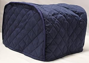 Simple Home Inspirations Solid Quilted Cover Compatible with the Ninja Foodi Grill (Navy)