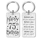 HYHYDHP Happy 13th 16th 18th Birthday Keychain - 20th 25th 30th 35th 50th 60th Birthday Gifts Ideas