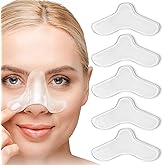 IMPRESA 5 Pack Nasal Pads for CPAP Mask - CPAP Nose Pads - Sleep Apnea Mask Comfort Pad - Custom Design & Can Be Trimmed to S