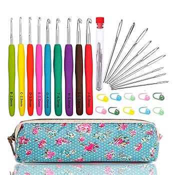 WooCrafts Crochet Hooks Set with Case