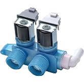 W10289387 Front Load Clothes Washer Water Valve Compatible with Whirlpool, | Maytag,Amana Washing Machine BNQ11C6ANA0 BNQ11CVANA0 WFW9400SW04 Replaces AP6018779 W10289387 PS11752082 WPW10289387