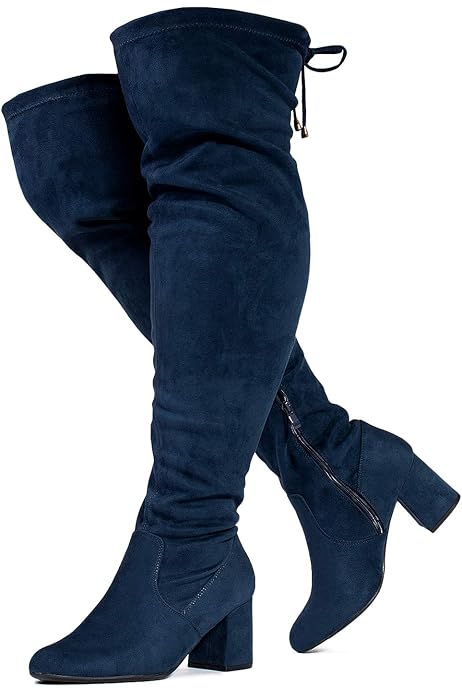 plus size heel boots