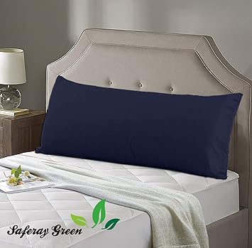 Amazon Com Navy Blue Pillow Shams Set Of 1pcs Luxury 850 Thread