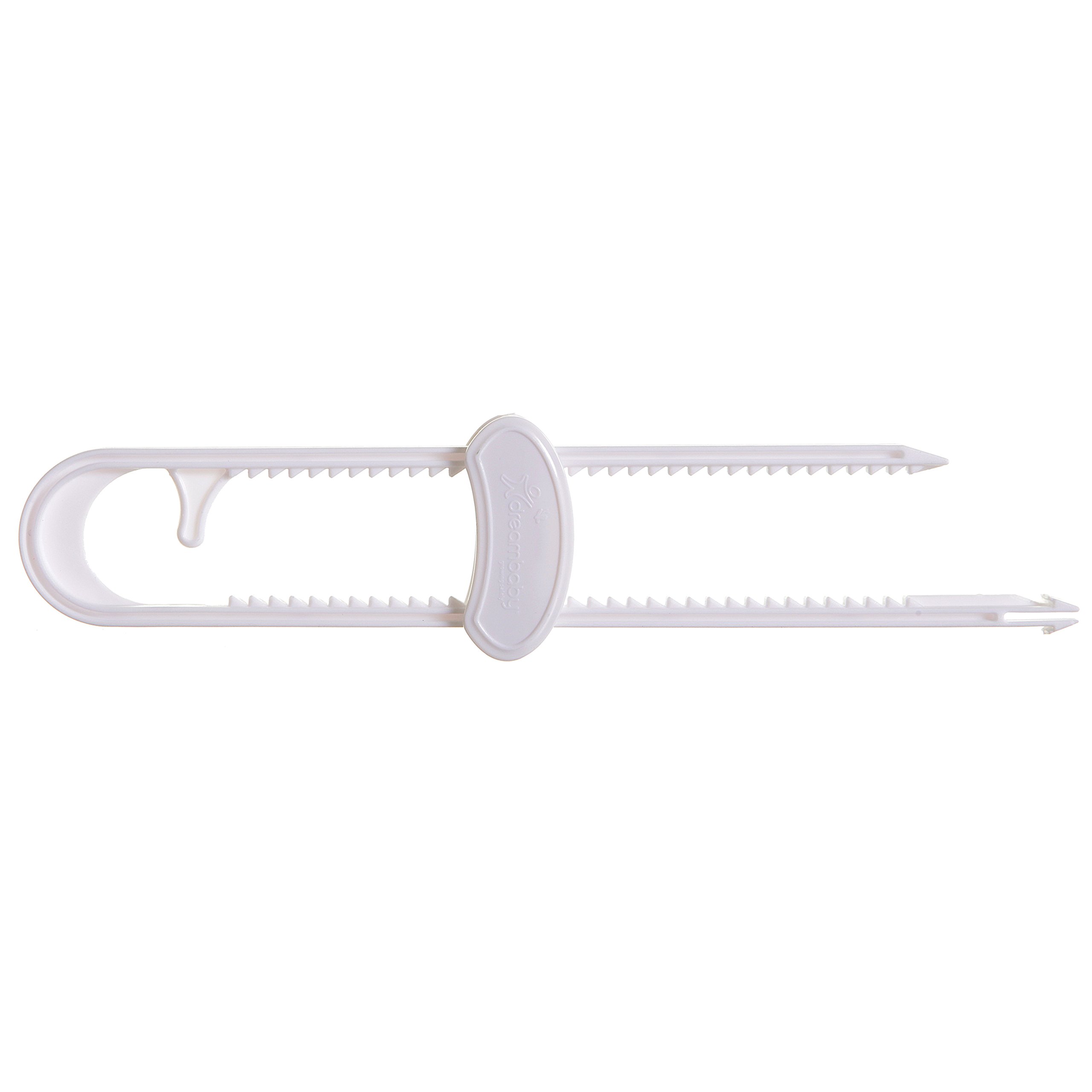 Dreambaby Sliding Locks with Catch (White, Pack of 2)