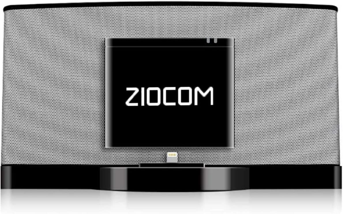 ZIOCOM 8 Pin Bluetooth Adapter Receiver for Bose Sounddock III/XT, JBL MS302GM, Philips DS1155B/93, Philips AJ7260D/93, Yamaha TSX-14, iHome IPL8BN, Zeppelin Air C Bowers Wilkons, RSR DS406BT