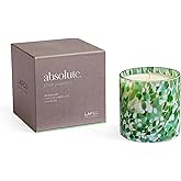 LAFCO New York Signature Candle, Star Jasmine - 15.5 oz - 90-Hour Burn Time - Reusable, Hand Blown Glass Vessel - Made in The USA