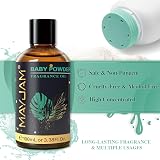 MAYJAM Fragrance Oil 100ML Baby Powder Aromatherapy Diffuser Oil with Glass view 3