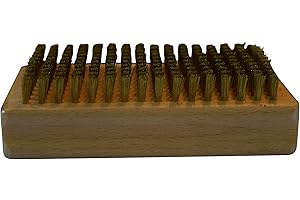 Mt. Sun Gear Brass Ski Tuning Wax Brush Rectangle Shape Snow Board Tuning 120mm x70mm Brush