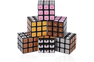 JOLLYFUN 24 Pack Animals Mini Cube Bulk, 1.18 Inch 3x3x3 Small Puzzle Cubes Set, Animal Themed Birthday Party Favors, Classroom Rewards Prizes, Stocking Stuffers, Easter Basket Fillers for Kids