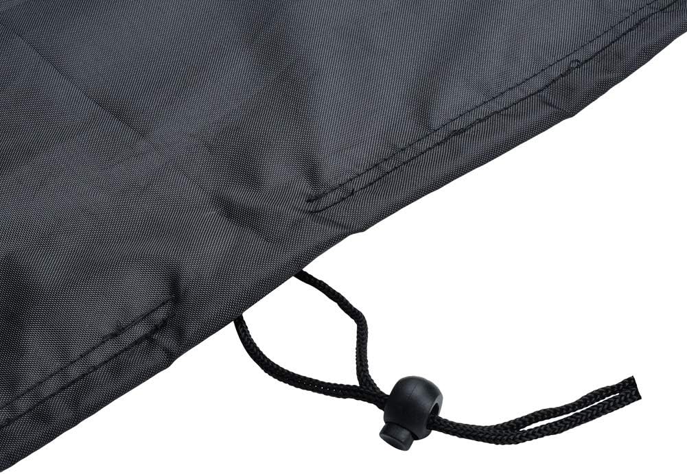 skyfiree Patio Umbrella Covers, Cantilever Offset Umbrella Cover 9 to 13 ft 420D Waterproof Durable Outdoor Market Parasol Cover with Zipper Banana Umbrella Protector Black: Furniture & Decor