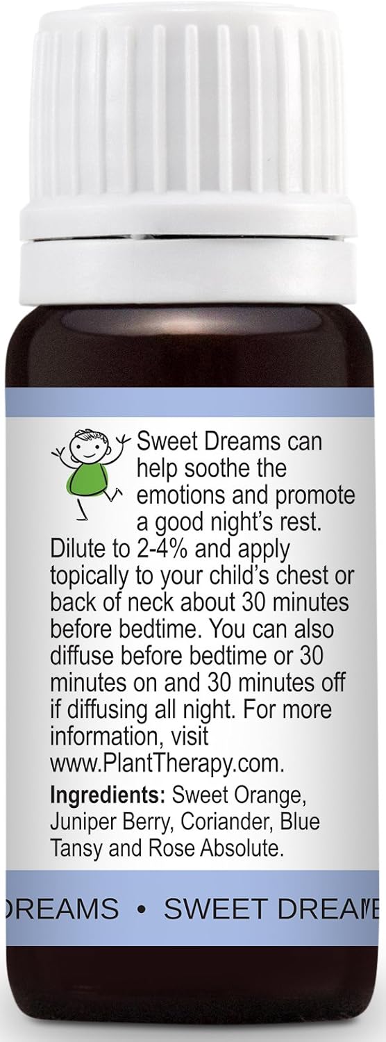 Plant Therapy KidSafe Sweet Dreams Synergy Essential Oil 10 mL (1/3 oz) 100% Pure, Undilated, Therapeutic Grade: Beauty