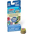 Melissa & Doug Sticker Wow!™ Mini Activity Pad and 200+ Refill Stickers for Sticker Stamper Arts and Crafts Fidget Toy Collectibles – Assorted Surprise Stickers