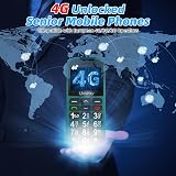 CHAKEYAKE T190 4G Big Button Phone for Elderly USB-C 1800mAh SOS FM Radio view 5