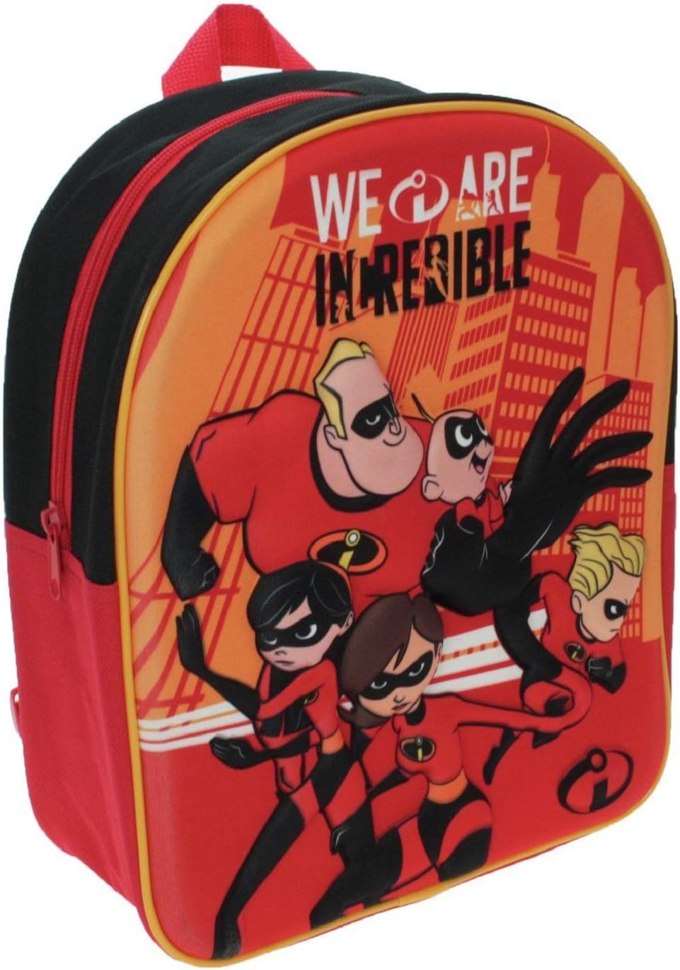 Disney Incredibles 3D Effect Backpack Rucksack School Bag Kids Children, 31cm, Multi - Image 4