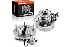 A-Premium 2 x Front Wheel Bearing and Hub Assembly with ABS & 5-Lug Compatible with Chrysler Town & Country 2008-2011 & Dodge