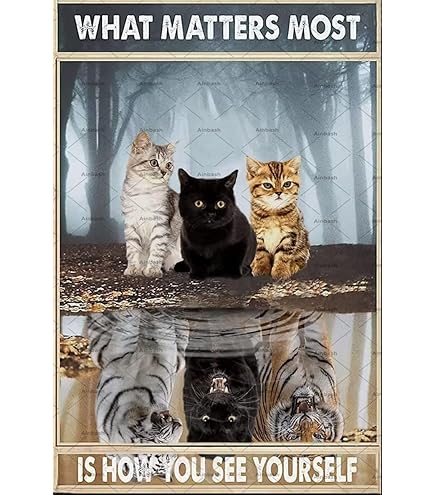 MIMI Old World Creations Metal Wall Plaque, couple cats - 12 x 12 x 2