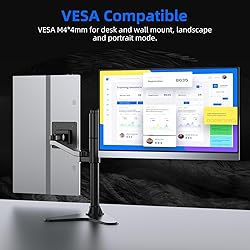 UPERFECT Portable Monitor 4K, 15.6'' Silvery
