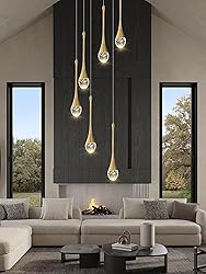 ykolupty H86 Pendant Lights Kitchen Island 6-Lights