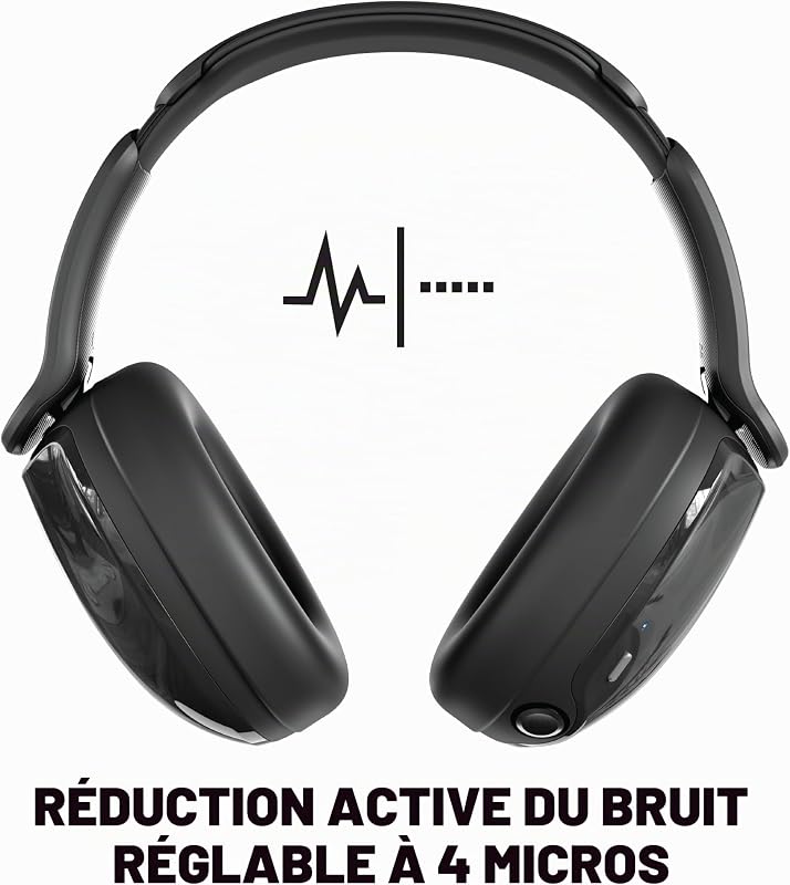 HESH 540 ANC Wireless Headphones True Black