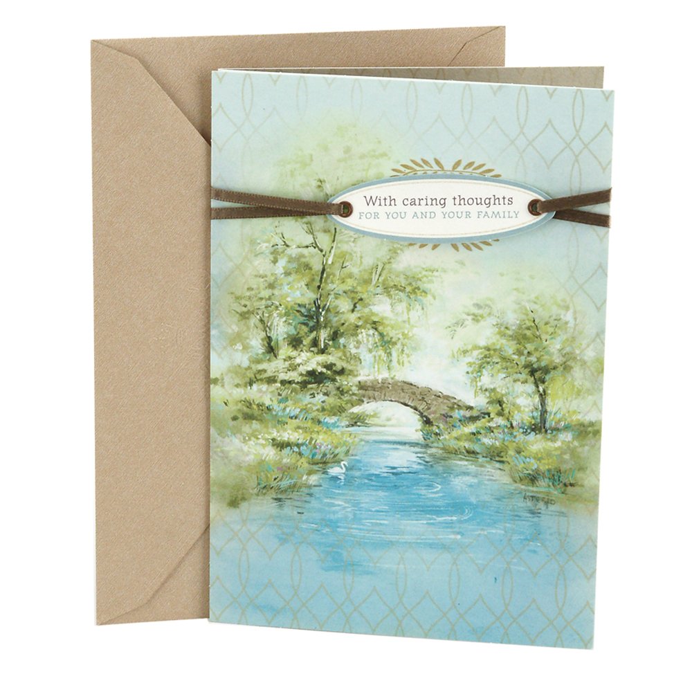 Hallmark Sympathy Greeting Card (for You and Your Family)