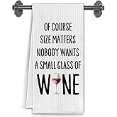 Elefeltclave Funny Wine Lovers Gifts for Women Kitchen Towels,Dish Tea Towels for Kitchen Decor,Gifts for Wine Lovers Decorative Hand Towels,16X24 Inch