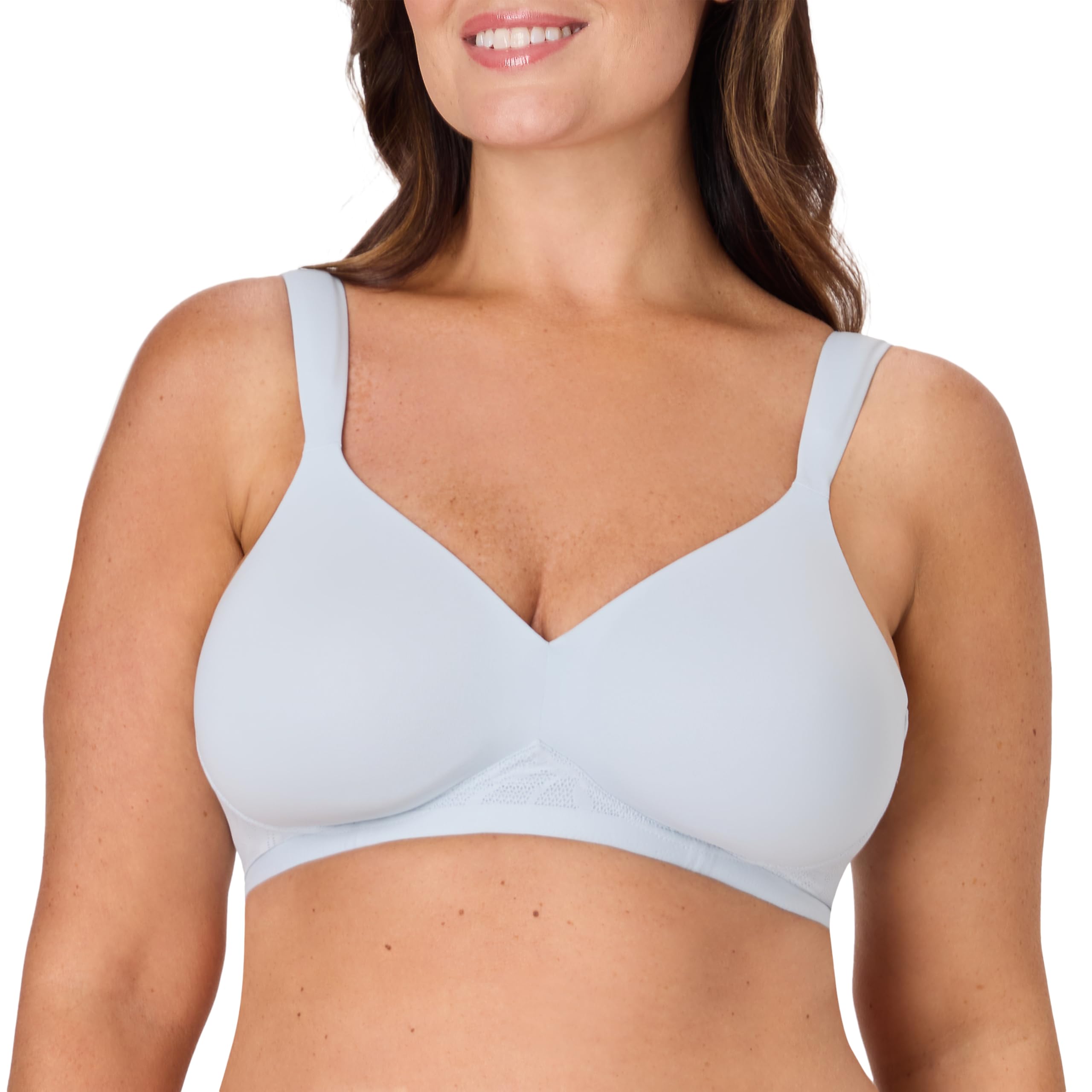 Bali Women’s Wireless Bra, Coolest Smoothing Wireless Foam Bras for Women, Moisture Wicking, Full Coverage
