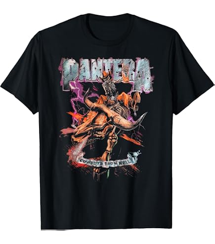 Amazon.com: Pantera Venomous Official T-Shirt - Classic Fit, Crew