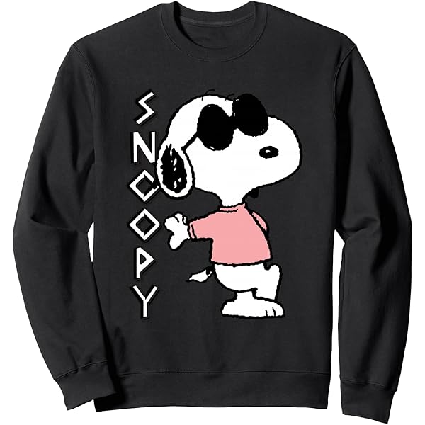 Amazon.com: Peanuts - Snoopy Joe Cool Sweatshirt : Clothing