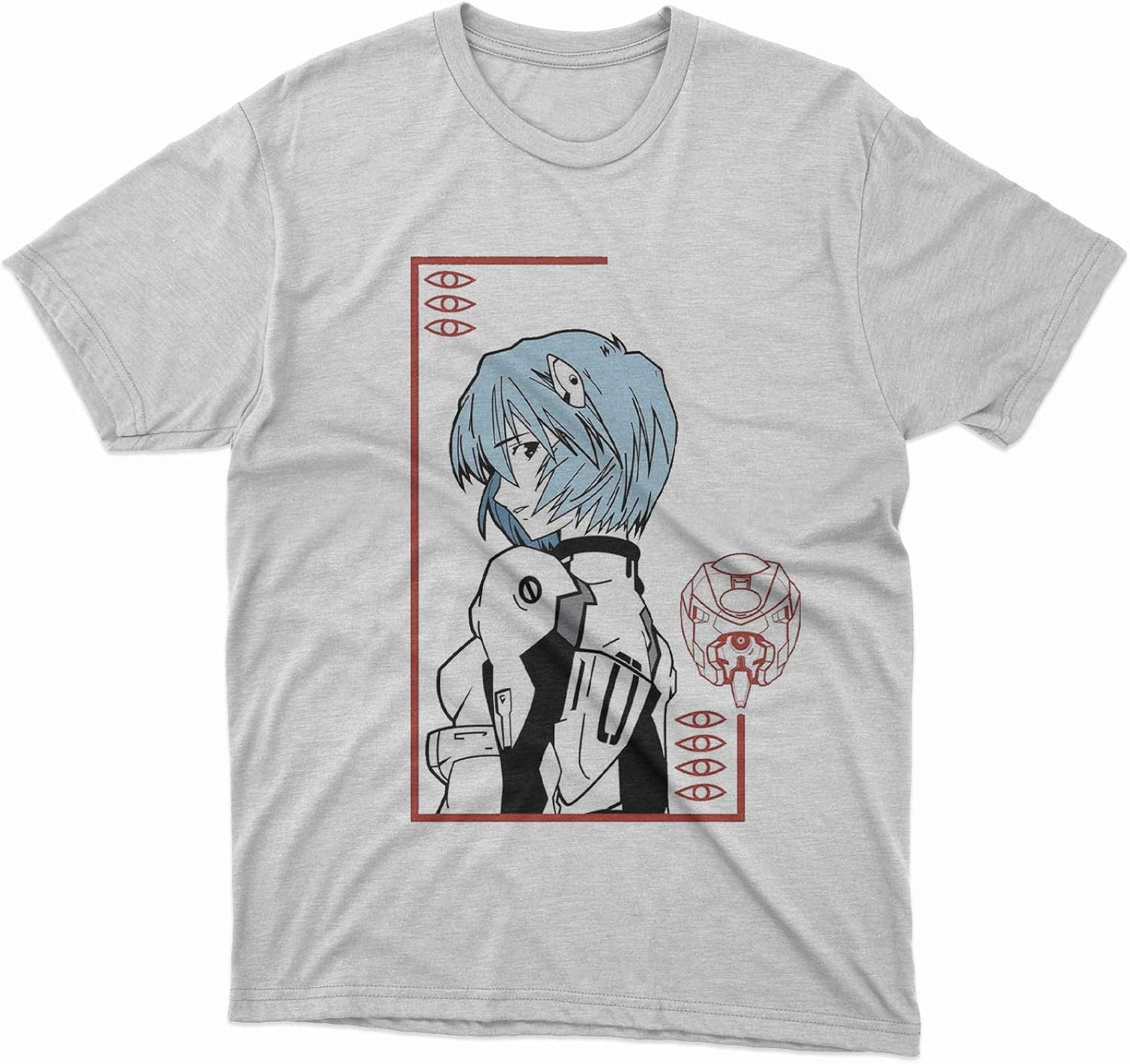 rei ayanami t shirt bershka