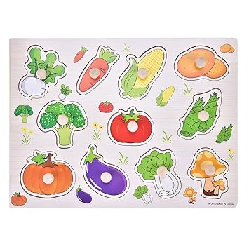 Puzzles 3 Pack Holz Steckpuzzle Zahlenpuzzle Obst Früchte Pädagogisches