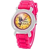 Disney Mira Royal Detective Watch for Kids 3–7 with Bright Character Dial – Great Gift for Young Detectives – Easy-Read Face, White Bezel, and Pink Silicone Strap – Buy and GET 1 Free Mystery Watch
