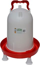 Supa Deluxe 12L Poultry Drinker Heavy Duty Large Water Feeder Made UK view 9