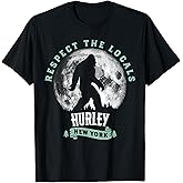 Hurley New York Respect The Locals Bigfoot Night Stroll T-Shirt