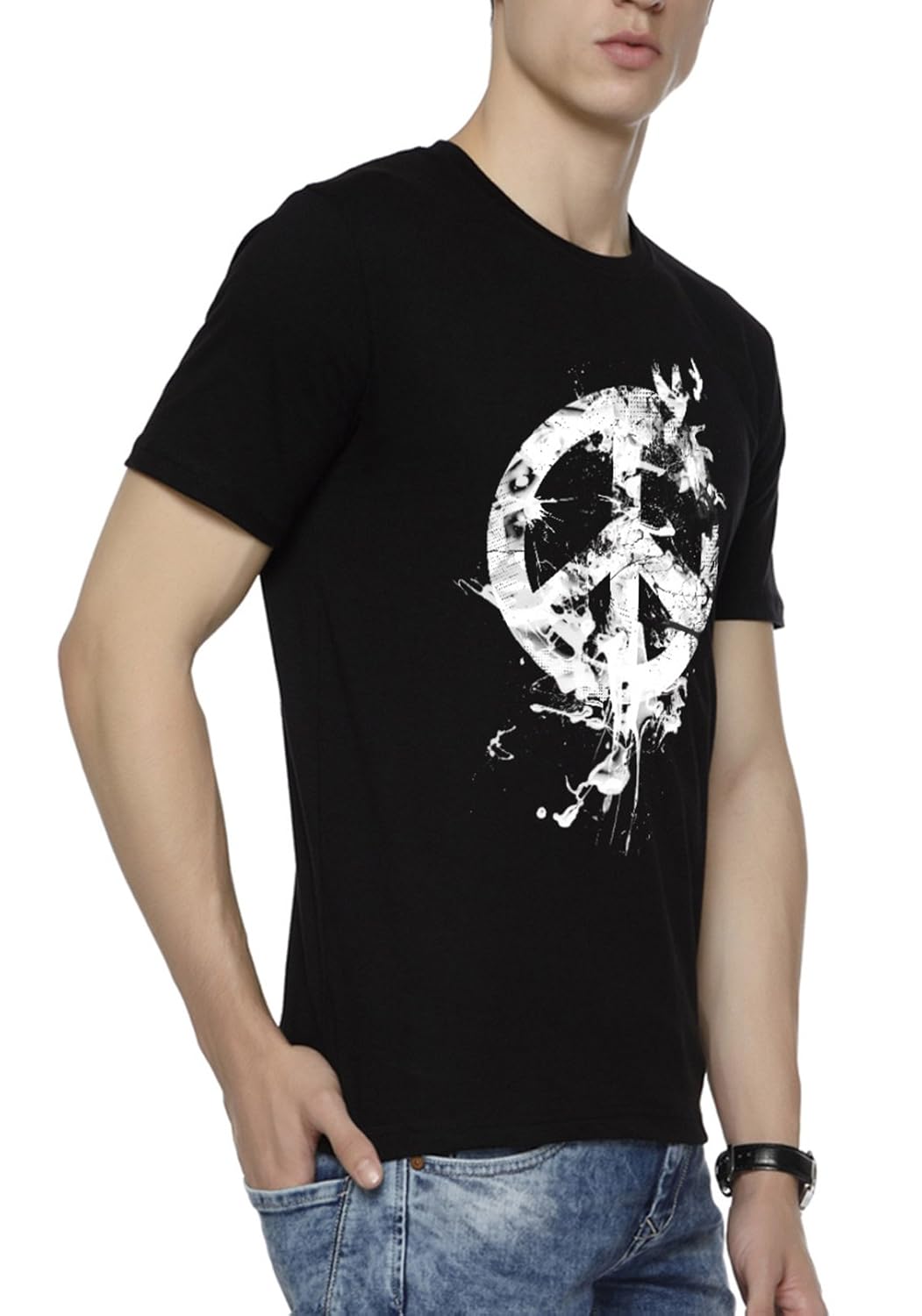 wyo wear your opinion men's printed regular fit t-shirt