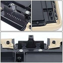 DNA MOTORING GECS-003-YE Center Console Lid w/Latch