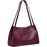 Kattee Leather Purses and Handbags for Women, Soft Genuine Leather Shoulder Hobo Bags with Top Magnetic Snap Closure