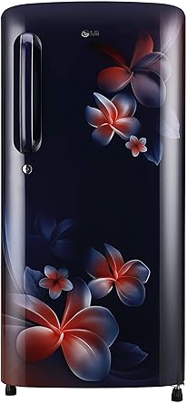 LG 190 L 3 Star Direct-Cool Single Door Refrigerator (GL-B201ABPD, Blue Plumeria)