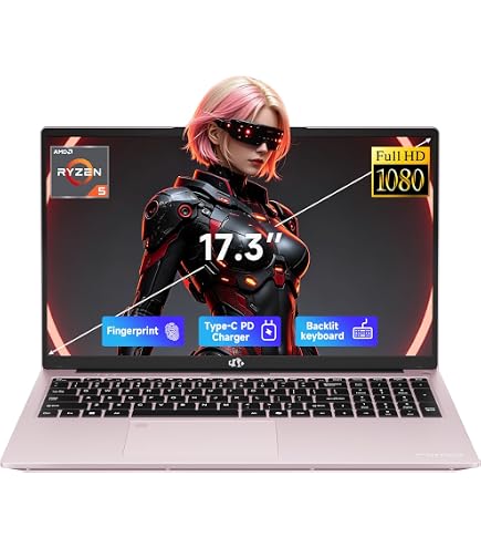 Amazon.com: 18.5 inch Laptop with Windows11,7000 mAh Battery,16GB