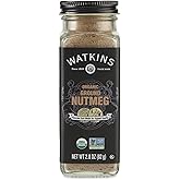 Watkins Gourmet Organic Spice Jar, Ground Nutmeg, 2 8 Ounce