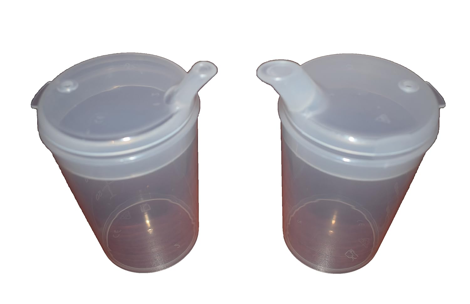 Plastic Feeding Cup with SPOUT Adult Feeder Beaker Hospital Mug