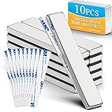 Grtard 10Pack Magnets Bar, Neodymium Magnet Strips