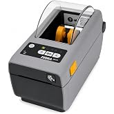 Zebra ZD411 Direct Thermal Desktop Label Printer, 203 DPI ZD4A022-D01M00EZ | USB, USB Host, BTLE5 and Modular Connectivity Slot, EZPL