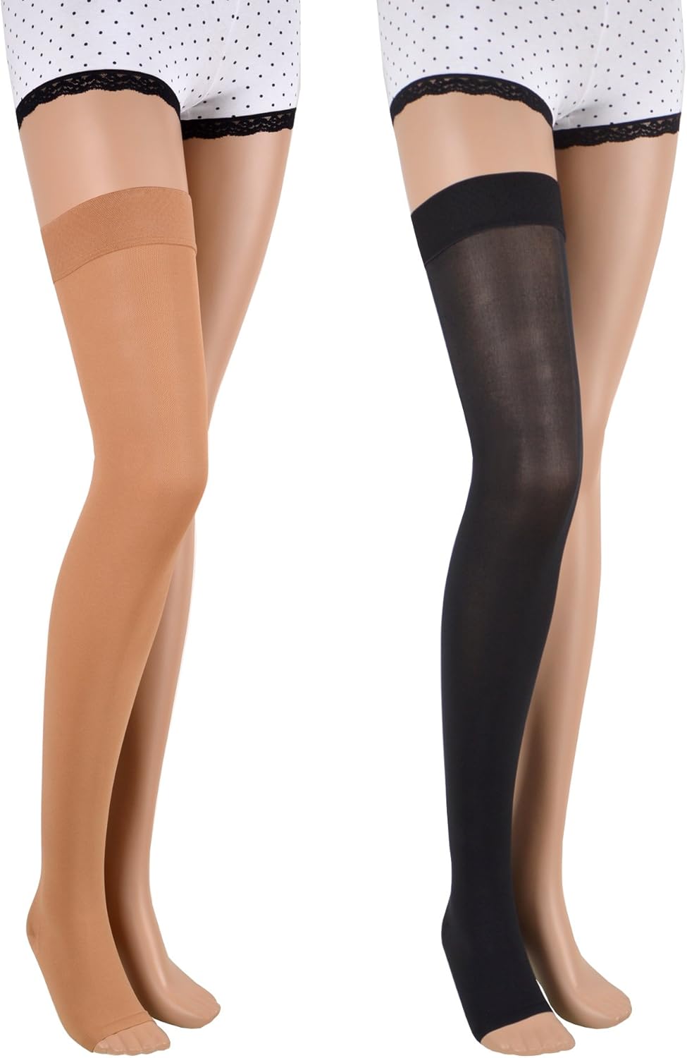 23-32 mmHg ASSISTICA® Medical Compression Stockings with Silicone Band