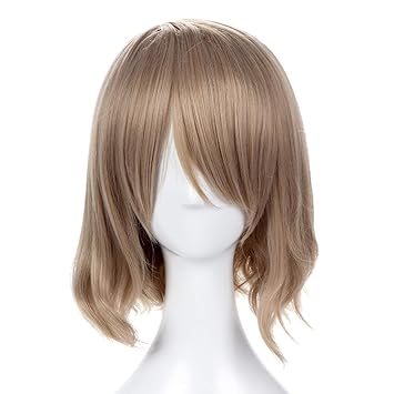 Amazon Com Women S Supernatural Light Gold Medium Length Wig