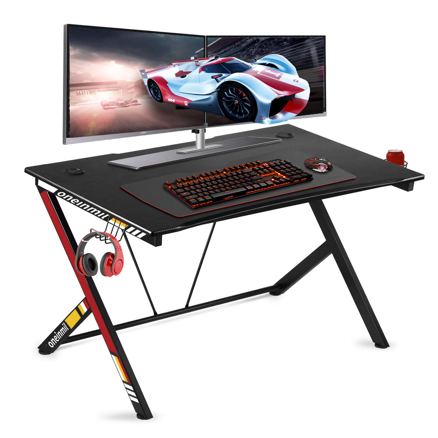Best kinsal 55 inch gaming desk speed series