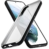 ykooe Armor Series Case for Samsung Galaxy S21 Anti-Fingerprint Translucent Matte Drop Resistance Protection, Black